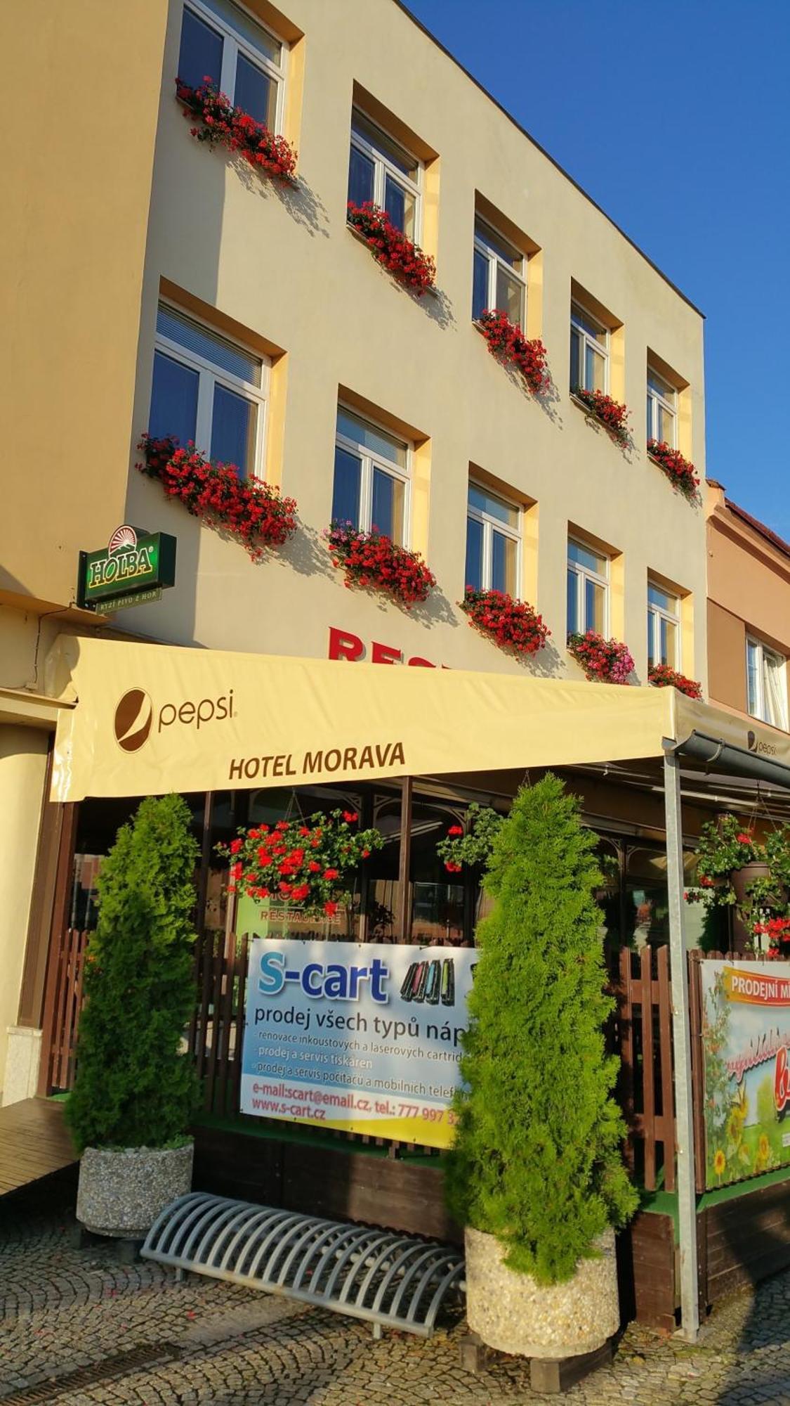 Hotel Morava Jevíčko Zewnętrze zdjęcie